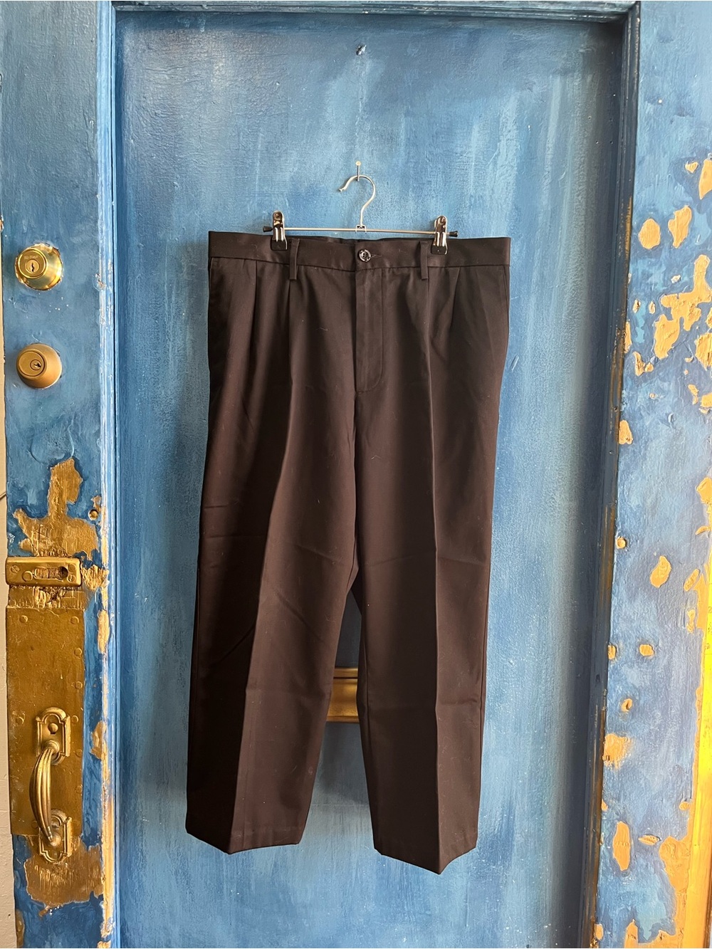 Dockers Black Men's Dress Pants - Classic Straight Leg